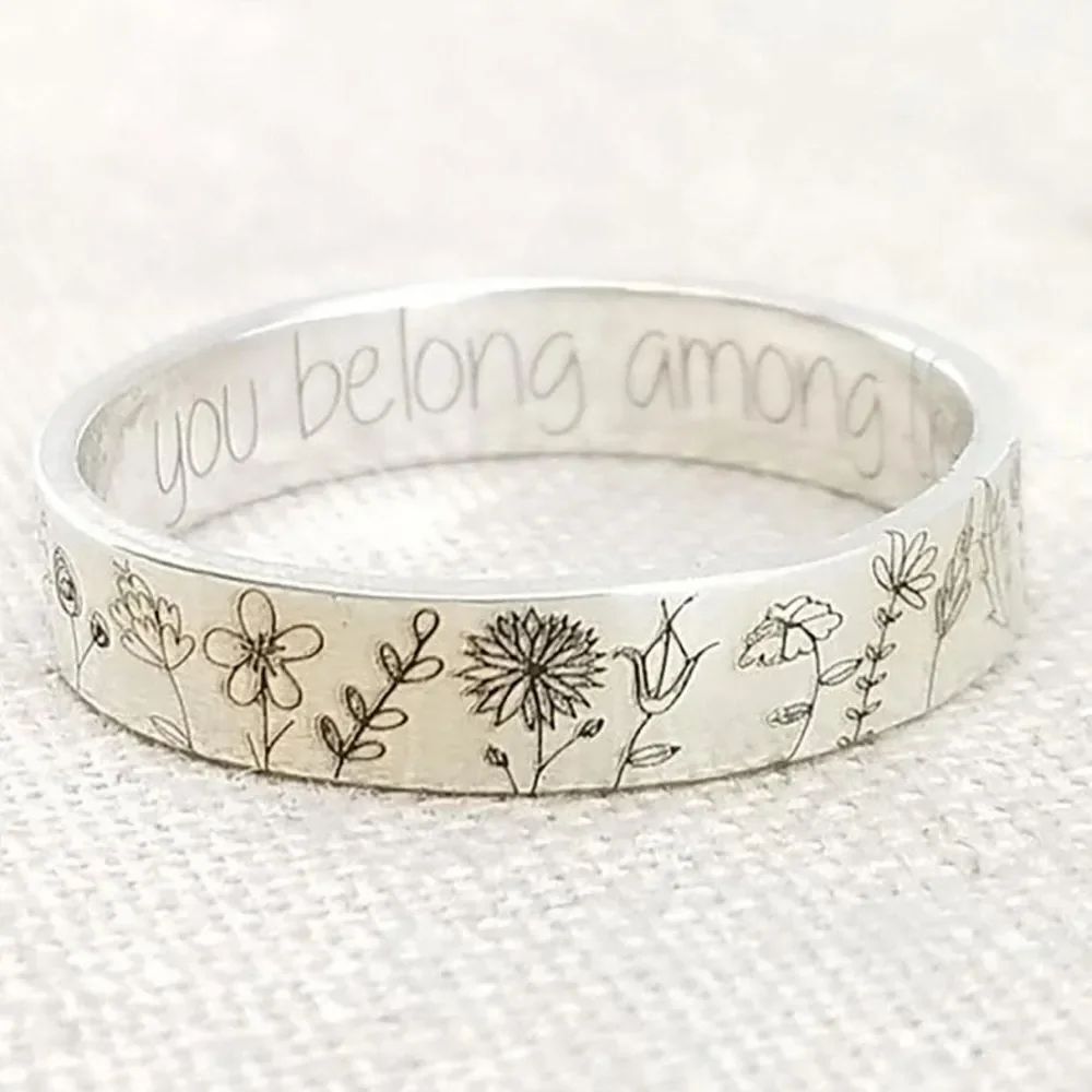 Boho Floral Ring #2026